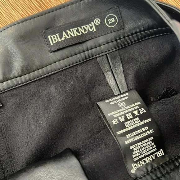 nwt BLANK NYC Faux Leather Maxi Skirt - Picture 9 of 10